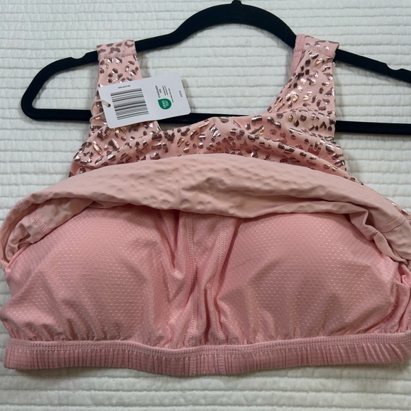NWT Crane Pink/Animal Print/Shimmer Bodycore Cropped Tank.Barbiecore. Balletcore - Picture 8 of 10